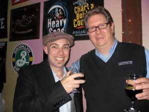 Founders' Dave Engbers and me enjoying some CBS at Mike's